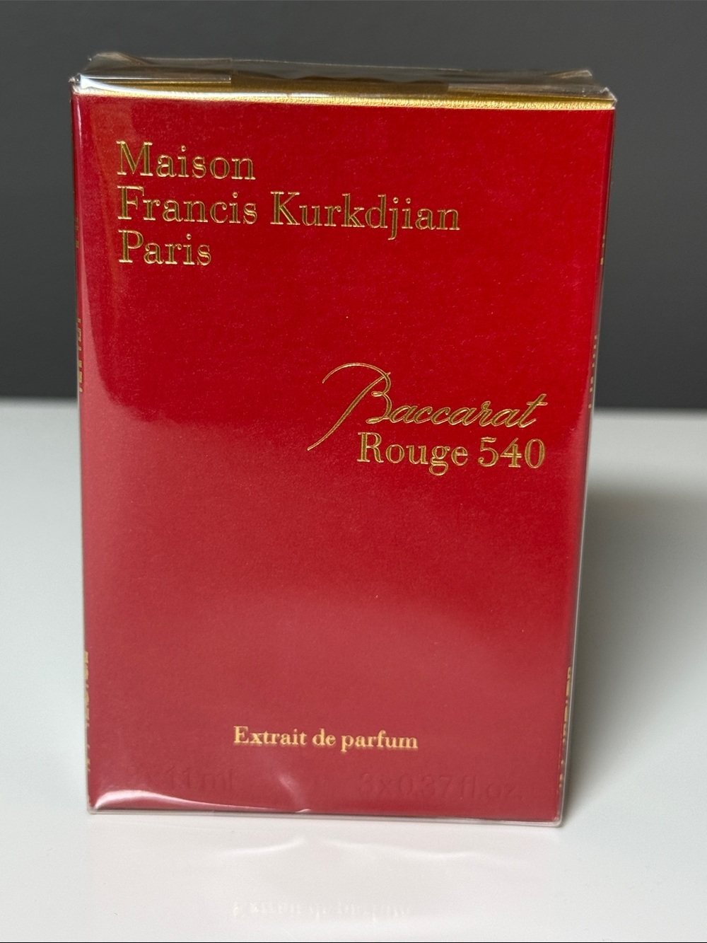 Maison Francis Kurkdjian Baccarat Rouge 540 Extrait - 3 piece 0.37 oz. each new